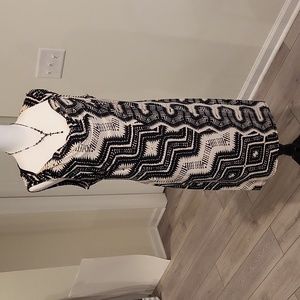 Jones Studio black & white dress. Sz 16.